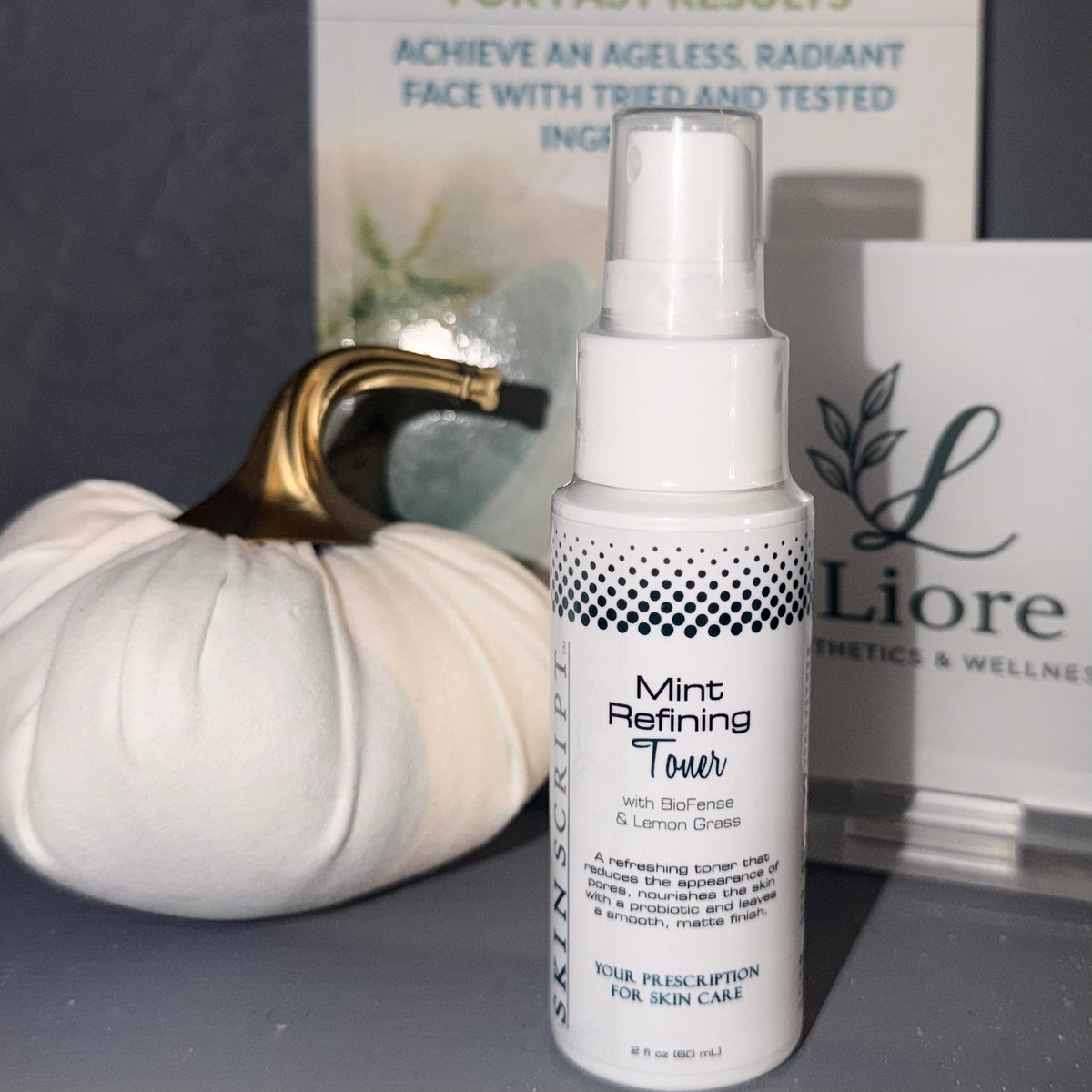 Skin Script Mint Refining Toner at Liore Skincare Boutique