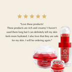 Firming & Brightening Anti-Aging Set – Hyaluronic Acid, Niacinamide & Peptide Complex