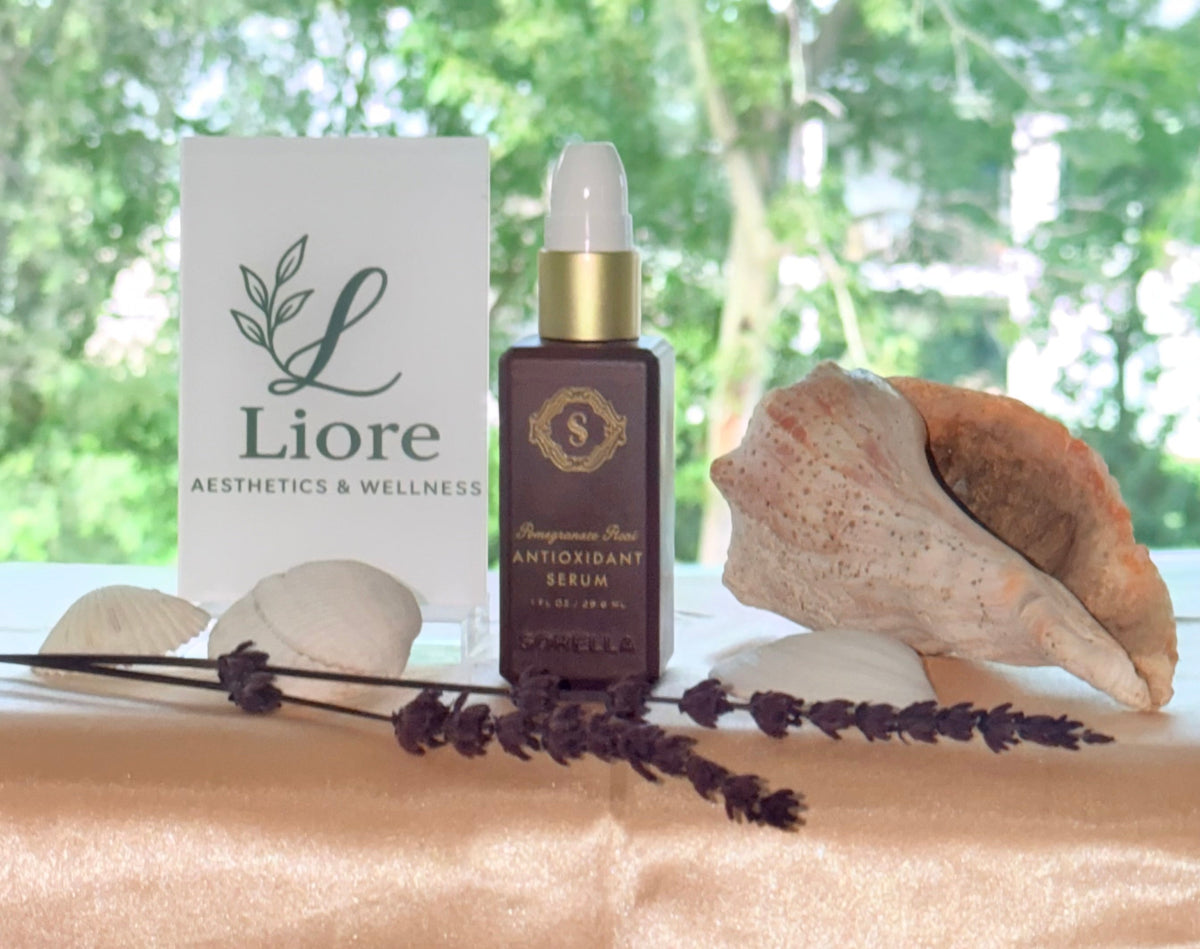 Sorella Apothecary Pomegranate Acai Antioxidant Serum at Liore Aesthetics & Wellness
