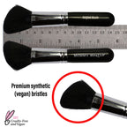 Angled Blush Brush - Hand cut, Vegan, Cruelty-free