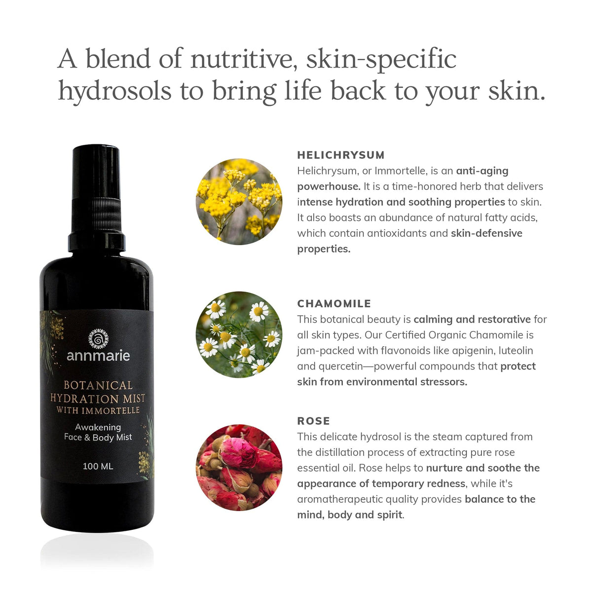 Botanical Hydration Mist with Immortelle | 100 mL