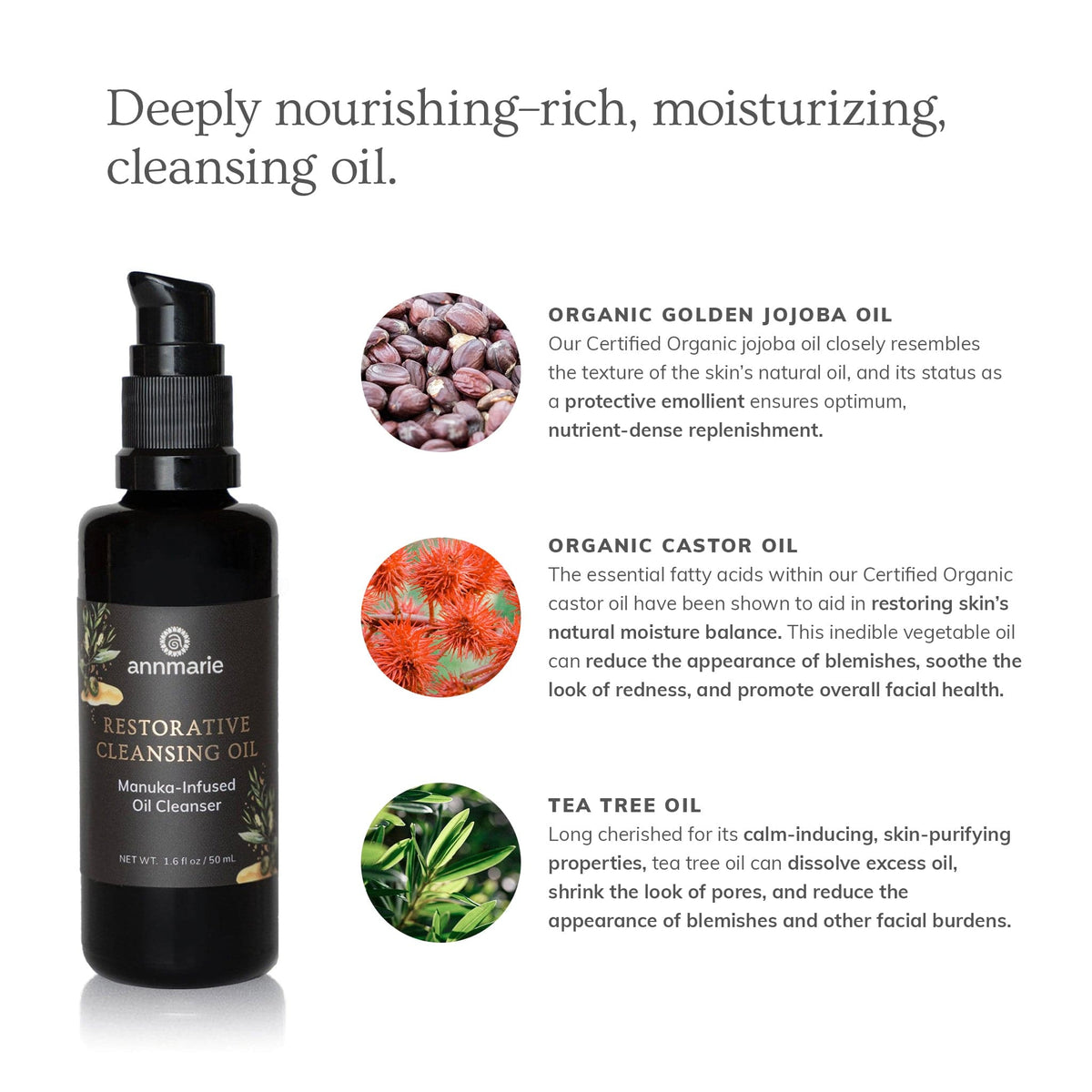 Restorative Cleansing Oil | 50 mL
