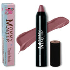 Triple Sticks Lipstick, Cream Blush, and Treatment in Toasted Berry