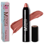 Triple Sticks Lipstick, Cream Blush, and Treatment in Bare Babe