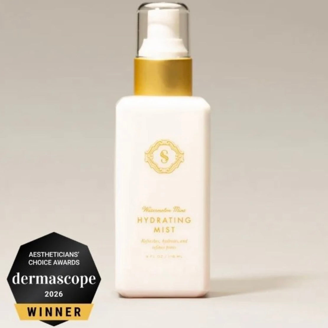 Sorella Apothecary Watermelon Mint Hydrating Mist 4 oz 2026 Dermascope winner