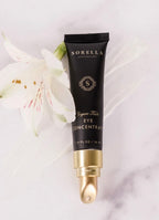 Sorella Apothecary Yogurt Kale Eye Concentrate with white flowers